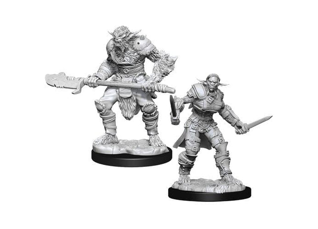 Gamers Guild AZ Magic: The Gathering WZK90311 MTG Minis: Wave 15 -  Bugbear Barbarian & Bugbear Rogue Southern Hobby
