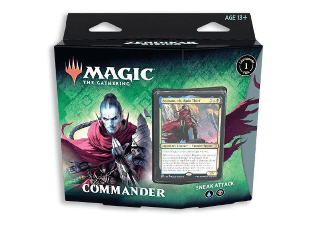 Gamers Guild AZ Magic: The Gathering Zendikar Rising Commander Deck: Sneak Attack Old Magic