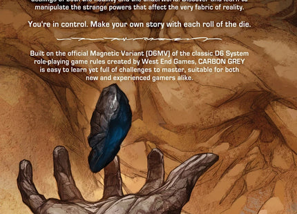 Gamers Guild AZ Magnetic Press Play Carbon Grey RPG Core Rulebook (Pre-Order) Quartermaster Direct