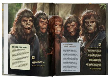 Gamers Guild AZ Magnetic Press Play Planet of the Apes RPG: Core Rulebook (Pre-Order) Quartermaster Direct