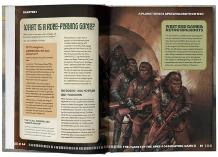 Gamers Guild AZ Magnetic Press Play Planet of the Apes RPG: Core Rulebook (Pre-Order) Quartermaster Direct