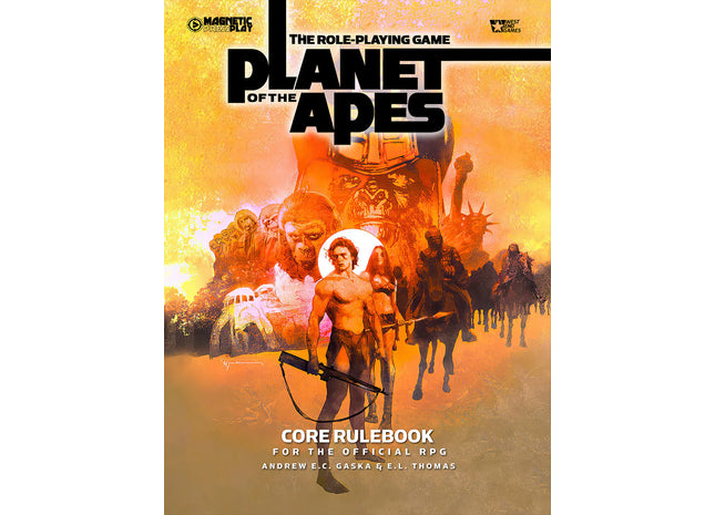 Gamers Guild AZ Magnetic Press Play Planet of the Apes RPG: Core Rulebook (Pre-Order) Quartermaster Direct