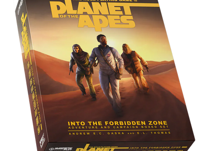 Gamers Guild AZ Magnetic Press Play Planet of the Apes RPG: Into the Forbidden Zone Box Set (Pre-Order) Quartermaster Direct