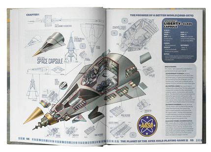 Gamers Guild AZ Magnetic Press Play Planet of the Apes RPG: The ANSA Files Sourcebook (Pre-Order) Quartermaster Direct