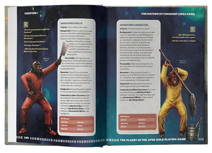 Gamers Guild AZ Magnetic Press Play Planet of the Apes RPG: The ANSA Files Sourcebook (Pre-Order) Quartermaster Direct