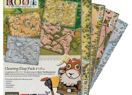 Gamers Guild AZ Magpie Games Root: The Roleplaying Game: Ruins & Expeditions - Map Pack 1 ACD Distribution