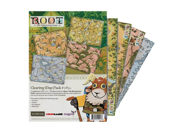 Gamers Guild AZ Magpie Games Root: The Roleplaying Game: Ruins & Expeditions - Map Pack 1 ACD Distribution