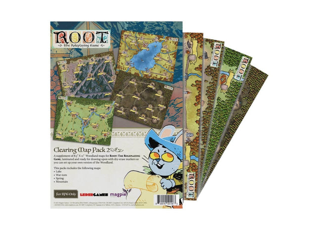 Gamers Guild AZ Magpie Games Root: The Roleplaying Game: Ruins & Expeditions - Map Pack 2 ACD Distribution