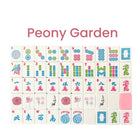 Gamers Guild AZ Mahjong Studios American Mahjong Tile Set (160 Tiles) - Peony Garden Faire