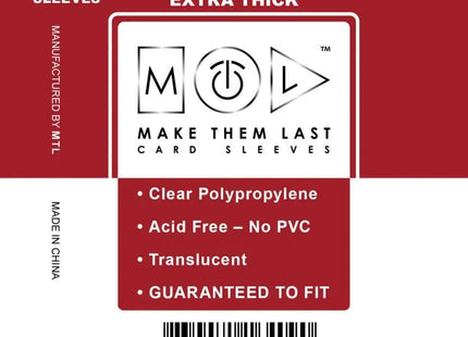 mtl card sleeves MTL Sleeves