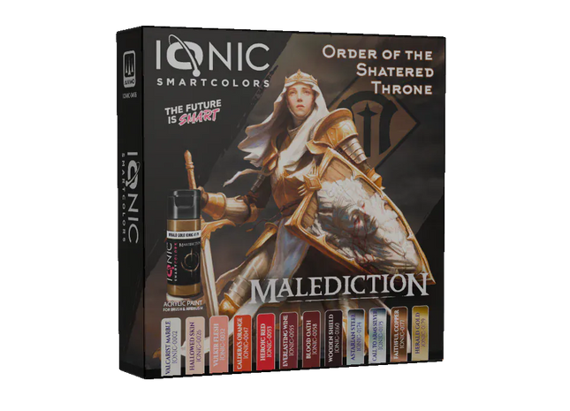 Gamers Guild AZ Malediction Malediction: IONIC Smart Colors - Order of the Shattered Throne Painting Set Malediction