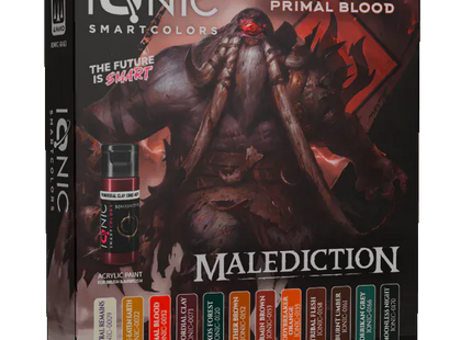 Gamers Guild AZ Malediction Malediction: IONIC Smart Colors - Primal Blood Painting Set Malediction