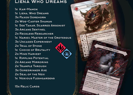 Gamers Guild AZ Malediction Malediction: Seeker Deck - Liena, Who Dreams Malediction