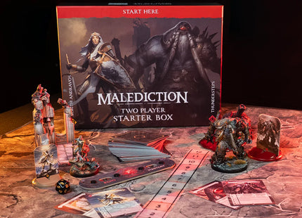 Gamers Guild AZ Malediction Malediction: Two Player Starter Box - Sigrith vs Thundersteps Malediction