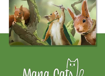 Gamers Guild AZ ManaCats ManaCats: Playmat - Squirrel Caverns & Calicos