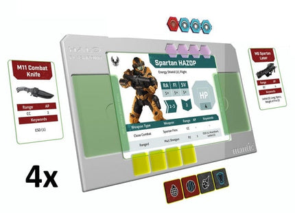 Gamers Guild AZ Mantic Entertainment Halo: Flashpoint - Force Organiser Pack (Pre-Order) AGD