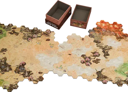 Gamers Guild AZ Mariucci J. Designs HEXplore It: The Sands of Shurax Map Pack (Pre-Order) Quartermaster Direct