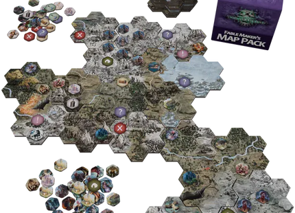 Gamers Guild AZ Mariucci J. Designs HEXplore It: The Valley of the Dead King Map Pack (Pre-Order) Quartermaster Direct