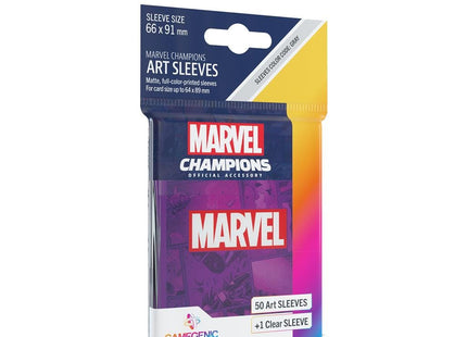 Gamers Guild AZ Marvel Champions Gamegenic: Sleeves - Marvel Champions Purple Asmodee