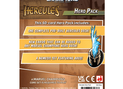 Gamers Guild AZ Marvel Champions Marvel Champions LCG: Hercules Hero Pack (Pre-Order) Asmodee