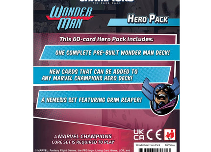 Gamers Guild AZ Marvel Champions Marvel Champions LCG: Wonder Man Hero Pack (Pre-Order) Asmodee