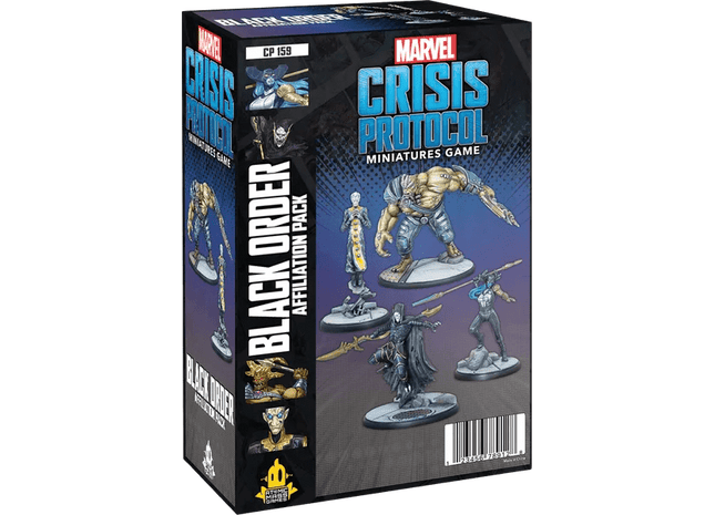 Gamers Guild AZ Marvel Crisis Protocol Marvel CP: Black Order Affiliation Pack Asmodee