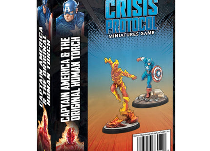 Gamers Guild AZ Marvel Crisis Protocol Marvel CP: Captain America & The Original Human Torch Asmodee
