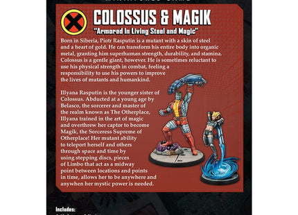 Gamers Guild AZ Marvel Crisis Protocol Marvel CP: Colossus & Magik Asmodee