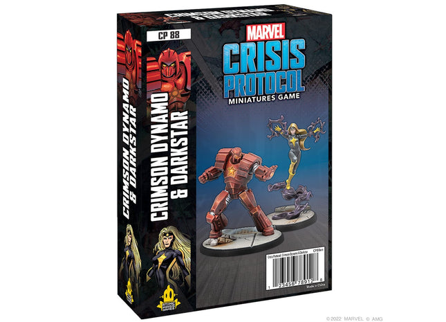 Gamers Guild AZ Marvel Crisis Protocol Marvel CP: Crimson Dynamo & Dark Star Character Pack Asmodee