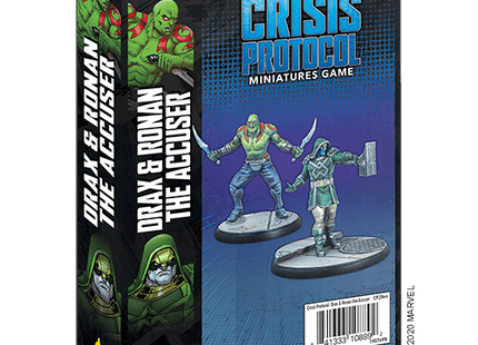 Gamers Guild AZ Marvel Crisis Protocol Marvel CP: Drax and Ronan the Accuser Asmodee