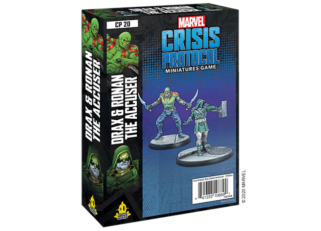 Gamers Guild AZ Marvel Crisis Protocol Marvel CP: Drax and Ronan the Accuser Asmodee