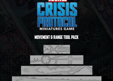 Gamers Guild AZ Marvel Crisis Protocol Marvel CP: Movement and range tool pack Asmodee