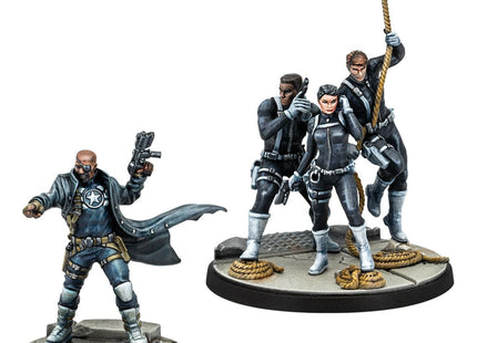 Gamers Guild AZ Marvel Crisis Protocol Marvel CP: Nick Fury and S.H.I.E.L.D, Agents Asmodee