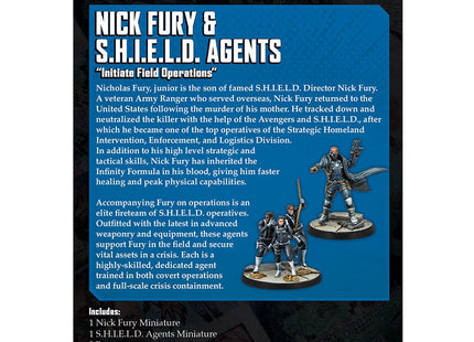 Gamers Guild AZ Marvel Crisis Protocol Marvel CP: Nick Fury and S.H.I.E.L.D, Agents Asmodee