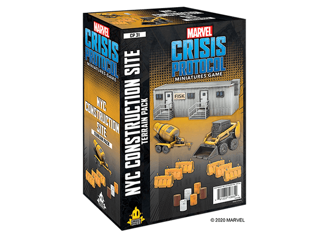 Gamers Guild AZ Marvel Crisis Protocol Marvel CP: NYC Construction Site Terrain Pack Asmodee