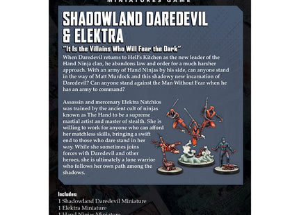 Gamers Guild AZ Marvel Crisis Protocol Marvel CP: Shadowland Daredevil & Elektra Asmodee