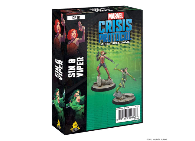 Gamers Guild AZ Marvel Crisis Protocol Marvel CP: Sin and Viper Asmodee