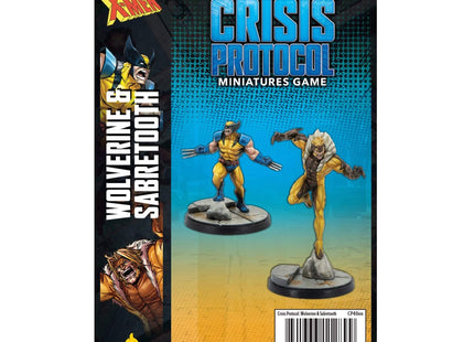 Gamers Guild AZ Marvel Crisis Protocol Marvel CP: Wolverine & Sabertooth Asmodee