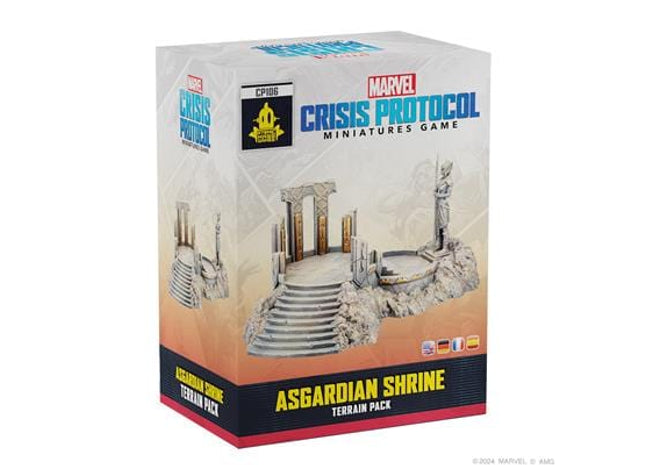 Gamers Guild AZ Marvel Crisis Protocol Marvel: Crisis Protocol – Asgardian Shrine Terrain Pack Asmodee