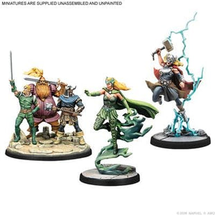 Gamers Guild AZ Marvel Crisis Protocol Marvel: Crisis Protocol - Asgardians Starter Set (Pre-Order) Asmodee