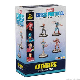Gamers Guild AZ Marvel Crisis Protocol Marvel: Crisis Protocol – Avengers Affiliation Pack (Pre-Order) Asmodee