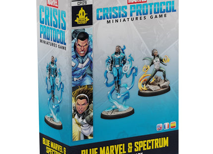 Gamers Guild AZ Marvel Crisis Protocol Marvel: Crisis Protocol - Blue Marvel & Spectrum (Pre-Order) Asmodee