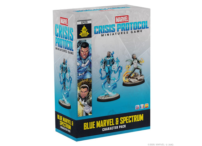 Gamers Guild AZ Marvel Crisis Protocol Marvel: Crisis Protocol - Blue Marvel & Spectrum (Pre-Order) Asmodee