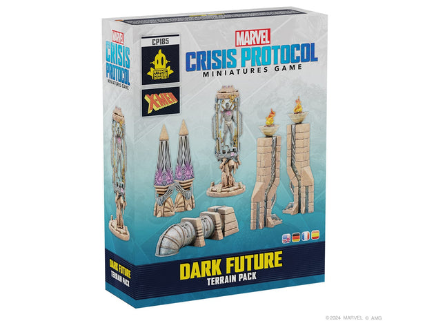 Gamers Guild AZ Marvel Crisis Protocol Marvel: Crisis Protocol - Dark Future Terrain Pack (Pre-Order) Asmodee
