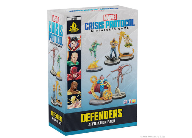 Gamers Guild AZ Marvel Crisis Protocol Marvel: Crisis Protocol - Defenders Affiliation Pack (Pre-Order) Asmodee
