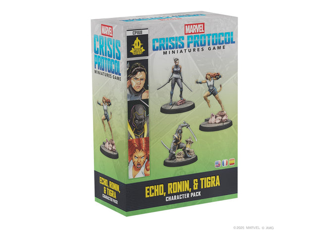 Gamers Guild AZ Marvel Crisis Protocol Marvel: Crisis Protocol - Echo, Ronin & Tigra (Pre-Order) Asmodee