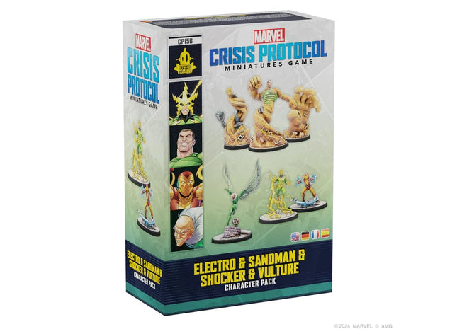 Gamers Guild AZ Marvel Crisis Protocol Marvel: Crisis Protocol – Electro & Sandman & Shocker & Vulture Asmodee