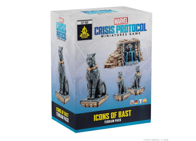 Gamers Guild AZ Marvel Crisis Protocol Marvel: Crisis Protocol - Icons of Bast Terrain Pack (Pre-Order) Asmodee