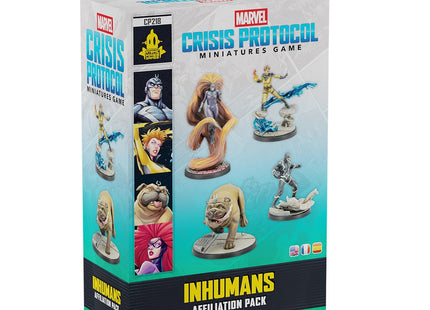 Gamers Guild AZ Marvel Crisis Protocol Marvel: Crisis Protocol - Inhumans Affiliation Pack (Pre-Order) Asmodee