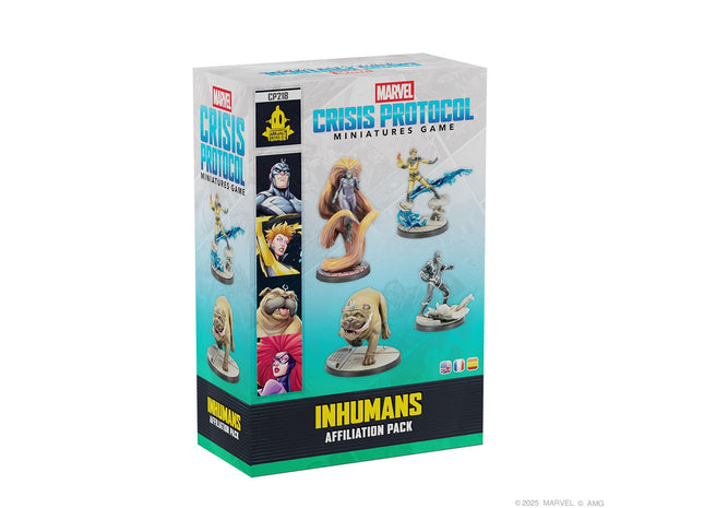 Gamers Guild AZ Marvel Crisis Protocol Marvel: Crisis Protocol - Inhumans Affiliation Pack (Pre-Order) Asmodee
